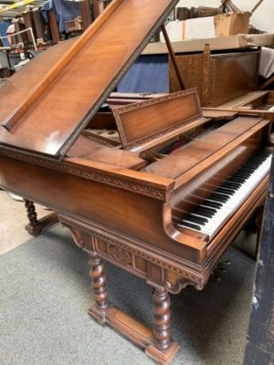 Steinway M, gabinete de estuche de arte raro  Foto 1 de 4