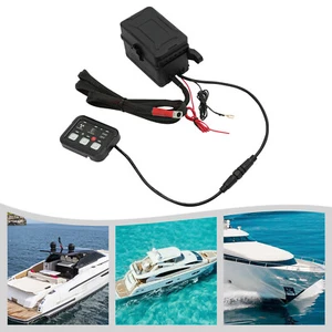 Pannello interruttore 6 velocità con scatola di controllo, pannello interruttore 6 velocità per yacht/RV 12V/24V - Foto 1 di 9
