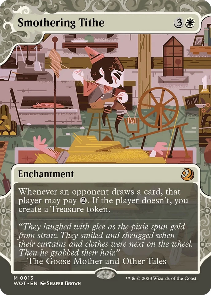 Smothering Tithe Wilds of Eldraine: Enchanting Tales  NM CARD ABUGames - Image 1 of 1