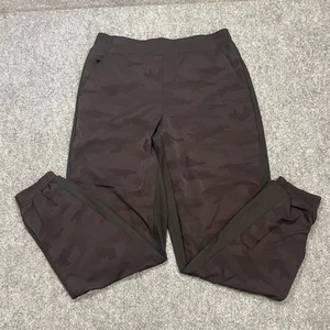 Pantalones de chándal Athleta Brooklyn forrados camuflados para mujer talla 8 negros deportivos - Imagen 1 de 9