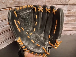 "Guante de béisbol Mizuno GPL 1150D2 11,5"" MVP juvenil tiro a la derecha negro derecho" - Imagen 1 de 8