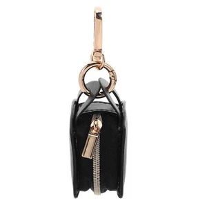  Mini Schmuckkästchen: Kompakter PU Schmuck Organizer mit Reißverschluss und Schlüsselanhänger - Reise - Bild 1 von 18