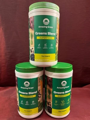 *Leer* 3x Increíble mezcla de hierbas verdes superalimento en polvo 60 porciones (180) caducidad 5/26 Foto 1 de 4