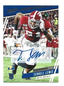 Terrell Lewis Autogramm Alabama Crimson Tide 2020 Panini Prestige AUTO Football - Bild 1 von 2