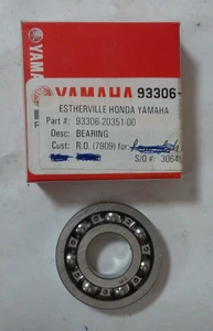 Yamaha Motorcycle/ATV/Scooter NOS Genuine BEARING OEM 93306-20351-00      (SPB2) - Picture 1 of 2