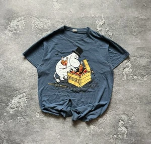 Moomin Characters SNUFKIN Vintage Whisky Tee T-Shirt Polo 90’s - Bild 1 von 18