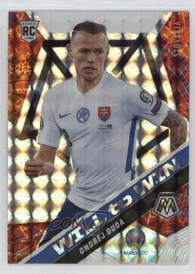 2021 Panini Mosaic UEFA Euro 2020 Will to Win Silver Prizm Ondrej Duda Rookie RC - Image 1 of 2