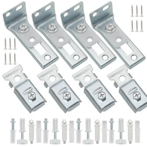 4 Pack Bifold Door Hardware Repair Kit, Bi-fold Sliding Closet Door Hardware ... - Picture 1 of 7