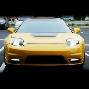 ⁺1 Pair Super Bright DRL Daytime Xenon White 6 LED Running Driving Lights Fog - Picture 1 of 6