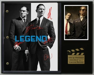 Legende Reproduktion signiert Filmskript Holz Plakette Display  - Bild 1 von 8
