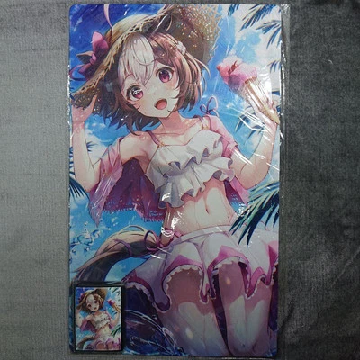1 Uma Musume Ice Hat Swimsuit Special Week Sleeve Play Mat - Image 1 of 2