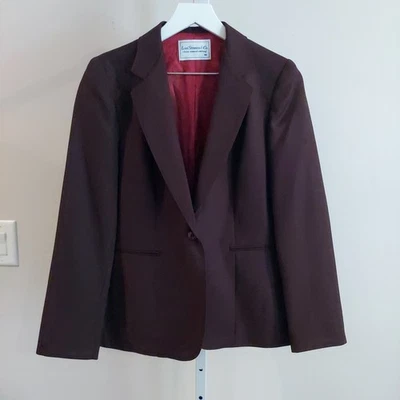 Винтажный женский блейзер Levi Strauss & Co размер 10 коричневый - Изображение 1 из 4