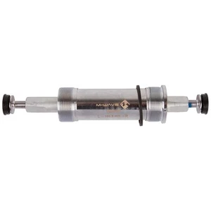 M-Wave Carousel Fat Bike Square Taper BB, British, 100mm, : 159.5mm, Silver - Picture 1 of 2
