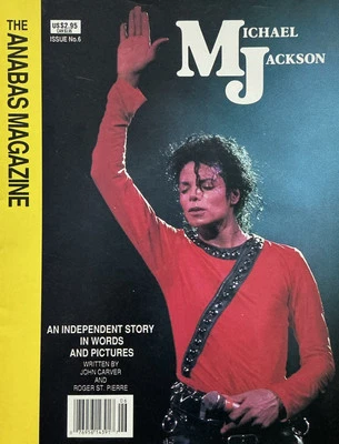 The Anabas Magazine Michael Jackson Story Pictures edición #6 años 80 Essex Inglaterra Foto 1 de 4