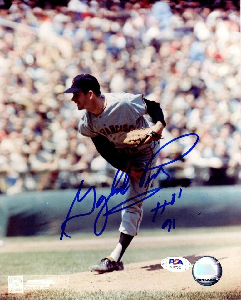 Gaylord Perry autographed signed inscribed 8x10 photo Kansas City Royals PSA - Image 1 of 1
