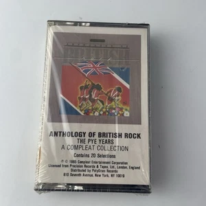 Anthology Of British Rock / The Pye Years - Cassette Tape New Sealed - Picture 1 of 7