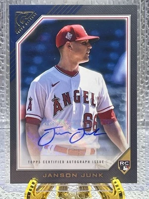 2022 Topps Gallery - Rookie Autographs Janson Junk #RA-JJU (AU, RC) - Image 1 of 2
