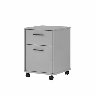 Bush Furniture Key West 2 Drawer Rolling File Cabinet in Cape Cod Gray Mobile... - Image 1 of 4