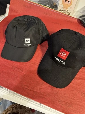 Dos X2 Sombreros Toyota Golf Viaje Béisbol Deportes Gorra Gorra Negra Foto 1 de 4