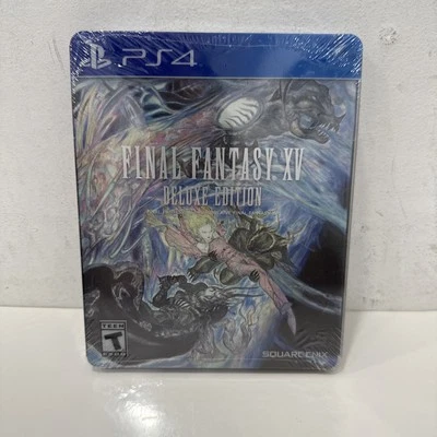 New, Sealed Final Fantasy XV - Deluxe Edition Steelbook (PlayStation 4) - Image 1 of 2