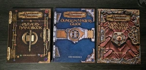 Colección de manuales del jugador: conjunto de 3 reglas básicas de D&D - Imagen 1 de 3