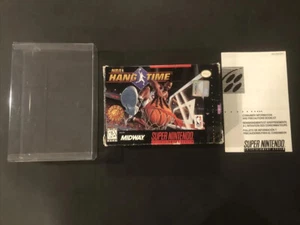 Nba Hangtime Snes Box, Box Protector, And Insert - Picture 1 of 7