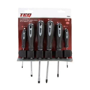 TEQ Correct Screwdriver Set, Slotted and Phillips, 6 Piece By GearWrench - Picture 1 of 1