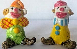 VNTG 1976 Enesco Funny Clowns w/no arms Circus Novelty Comical Figure - Picture 1 of 3