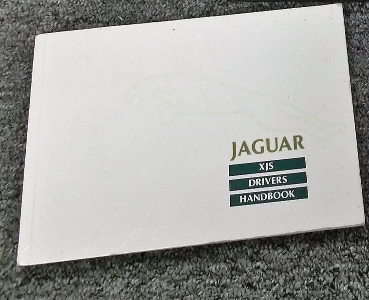 Jaguar XJS XJ-S 1989 1990 1991 manual del operador del propietario 3,6 L 5,3 L Foto 1 de 1