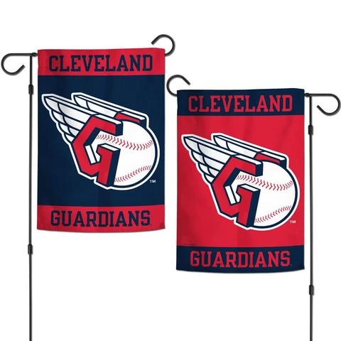 New MLB Cleveland Guardians  2 Sided 12 X 18 Indoor Outdoor Wincraft Garden Flag Cover