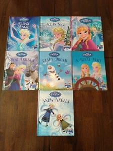 Disney Frozen Hardback Books Lot of 7 Story Reader Me Reader Edition No Reader - Picture 1 of 9