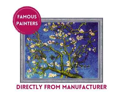 RIOLIS Counted Cross Stich Kit 1698 Almond Blossom after V. van Gogh's Painting - Image 1 of 4