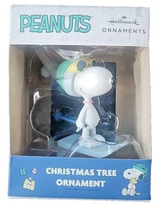 *SNOOPY SKI* Hallmark Peanuts Christbaumschmuck Charlie Brown Neu! - Bild 1 von 2