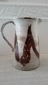 Vintage LEE HORNER Mid-Century Modern Art POTTERY Pitcher Signed 1973 EUC - Picture 1 of 10