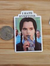 WEDNESDAY STICKER The ADDAMS FAMILY Sticker Horror Decal Scary Laptop Sticker 