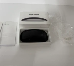 Apple Magic Mouse - Schwarz - War 99£ - Multi-Touch Oberfläche - Bild 1 von 14