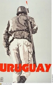 Poster politico.SET di 5.Propaganda cubana.Solidarietà America Latina.Arte della guerra fredda - Foto 1 di 5