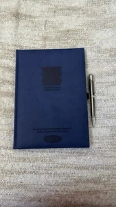 Ford Motor Company, Fancy Blue Velvet Journal W/Pen (African-American History) - Picture 1 of 10