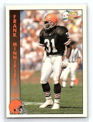1992 Pacific Frank Minnifield Cleveland Browns #59 - Image 1 of 2