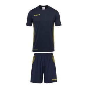 Uhlsport Mens Football Soccer Full Set Kit Short Sleeve Jersey Shirt Top Shorts