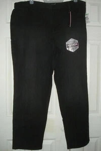 Pantalones de mezclilla negros talla 22W aver. G. Vanderbilt Embellecido - Imagen 1 de 2