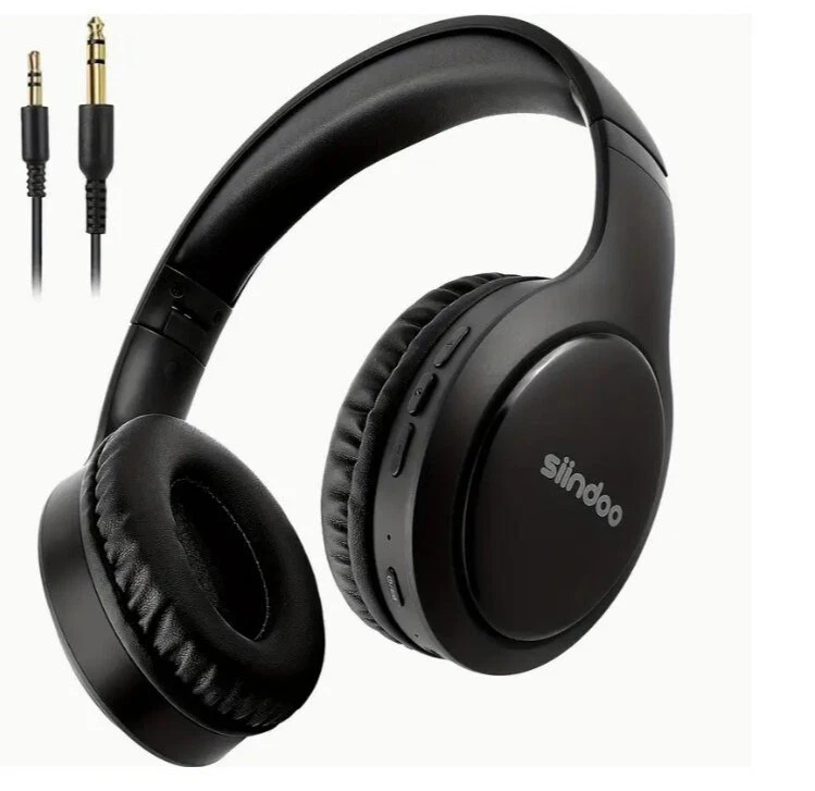 SIINDOO Kopfhörer Bluetooth 24St Arbeitszeit HeadsetStereoHandyKabel Over-Ear-Kopfhörer