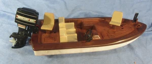 Vintage 1989 Nylint Battery Operated 12" Bass Boat Mercury XR6 Motor Works! - Picture 1 of 16