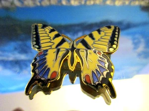 Vintage WM SPEER Tiger Schwalbenschwanz Schmetterling Emaille Brosche/Anstecknadel gestempelt 1988 - Bild 1 von 5