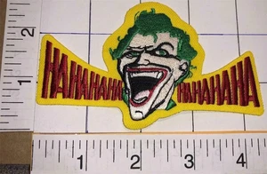 THE JOKER BATMAN ROBIN MOVIE DC COMICS IRON-ON PATCH - Picture 1 of 1