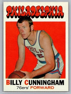 1971-72 Topps - Billy Cunningham #79 - HOF NM *TEXCARDS* - Bild 1 von 2