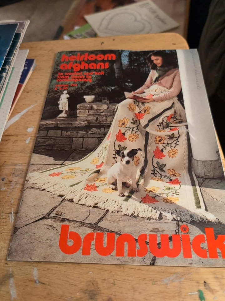 Heirloom Afghans - Knit/Crochet Instruction Booklet #ref007 - Image 1 of 1