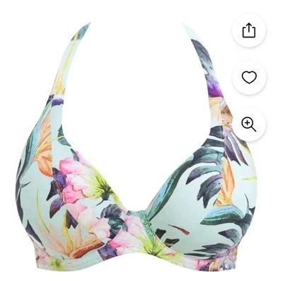 Nuevo Top de bikini con aros Fantasie Paradiso talla M Foto 1 de 4