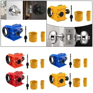 Door Lock Installation Kit Locks Hole Opener Professional - Picture 1 of 11