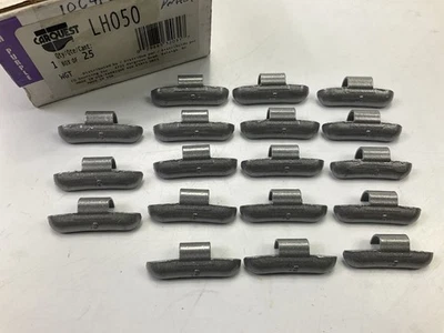 (18) Carquest LH050 LH-Series Lead Clip-On Wheel Weights, 0.50 Oz - Image 1 of 4